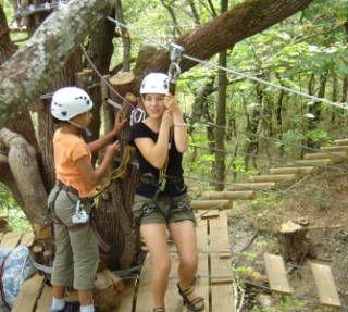  Abenteuerparcours im provenzalischen Drome 